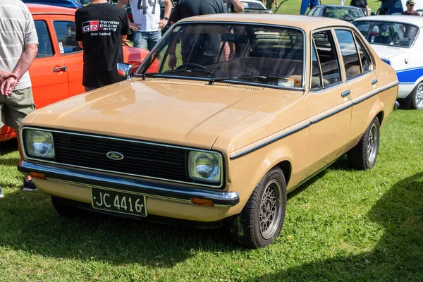 Auckland New Zealand Apr 2021 View Ford Escort Classic Car — Stock Photo, Image