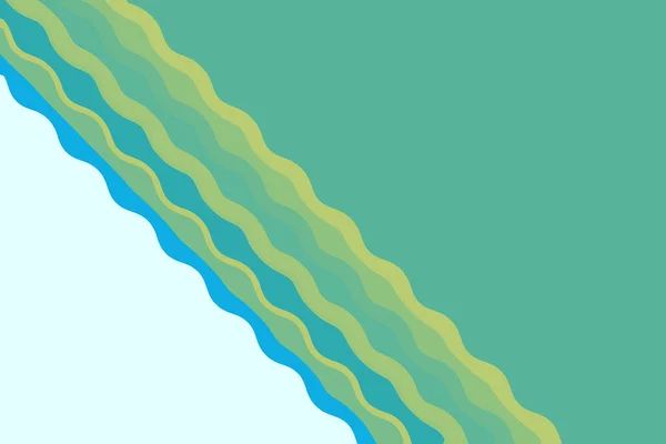 Абстрактна Хвиляста Ілюстрація Шпалер Фонів — стокове фото
