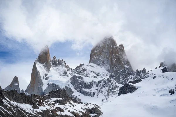 Uma Bela Foto Monte Fitz Roy Argentina — Fotografia de Stock