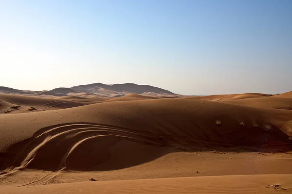 Die Wüste Sharjah Vereinigte Arabische Emirate — Stockfoto