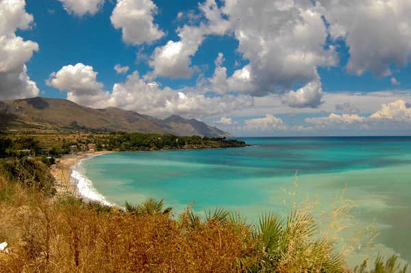 Port Castellammare Włoszech — Zdjęcie stockowe