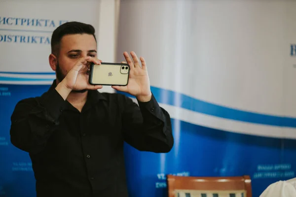 Брюко Босния Оговина Июня 2020 Года Сфотографируйтесь Камеру Смартфона — стоковое фото