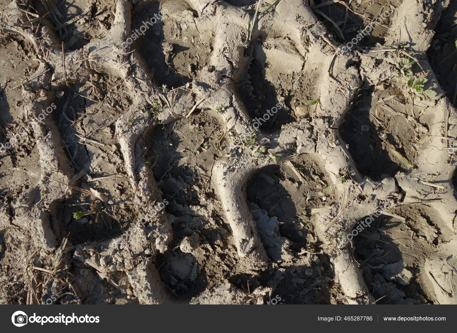 Вид Сверху Следы Машин Грязи Стоковое Фото ©Wirestock 465287786