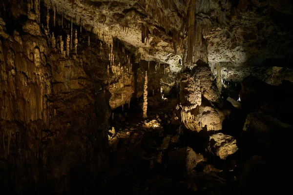 Limestone Formations Macocha Caves Czech Republic — Stock Photo, Image
