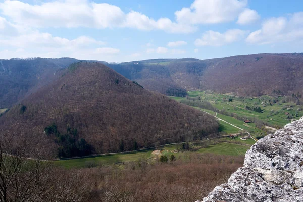 Burgruine Hohenurach Güzel Bir Sahnesi Kötü Almanya — Stok fotoğraf