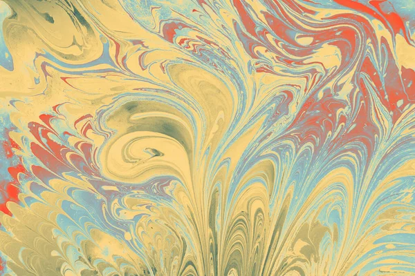 Una Pintura Acuarela Colorida Para Fondos Abstractos —  Fotos de Stock