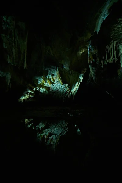 Limestone Formations Macocha Caves Czech Republic — Stock Photo, Image