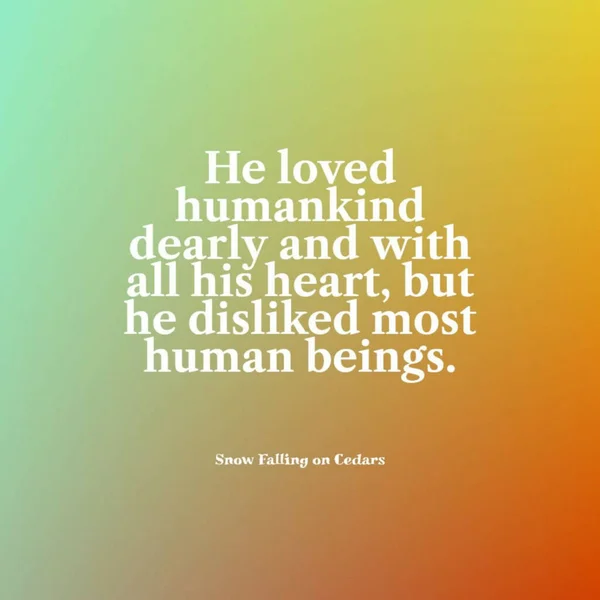 Цитата Він Любив Людство Дорого Усім Серцем Але Він Любив — стокове фото