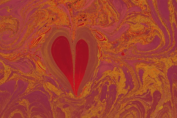 Uma Pintura Aquarela Cores Vermelhas Para Fundos Abstratos — Fotografia de Stock