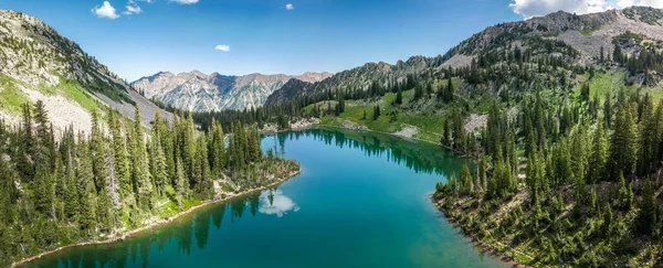 Beautiful Alpine Lake Wasatch Mountains Salt Lake Utah Usa — Stock Photo, Image