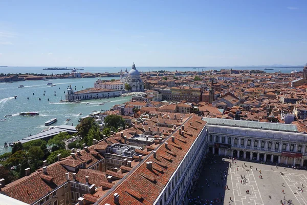 Eine Draufsicht Auf Die Wunderschöne Stadt Venedig Italien — Stockfoto