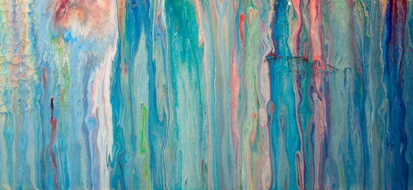 Абстрактная Иллюстрация Красочных Полос Краски — стоковое фото