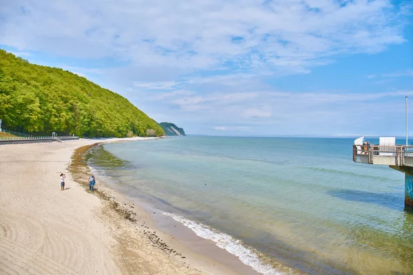 Sallin Duitsland Mei 2019 Sallin Duitsland Mei 2019 Sallin Pier — Stockfoto