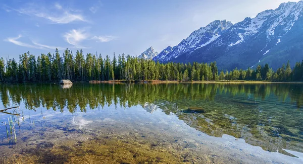 Uma Bela Paisagem Montanhosa Parque Nacional Yosemite Yosemite Valley Eua — Fotografia de Stock