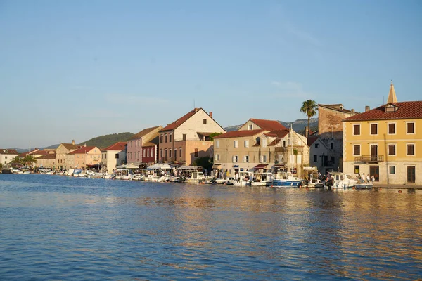 Starigrad Croatia Jun 2019 Starigrad Hvar Croatia Enjoyable Harbour — Stock Photo, Image