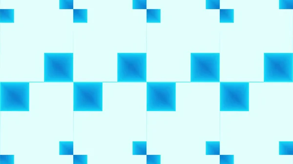 明るいネオンブルーの抽象的なパターンの3Dレンダリング背景 — ストック写真