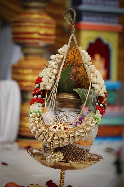 Індуїстське Весілля Каласа Кумбама — стокове фото