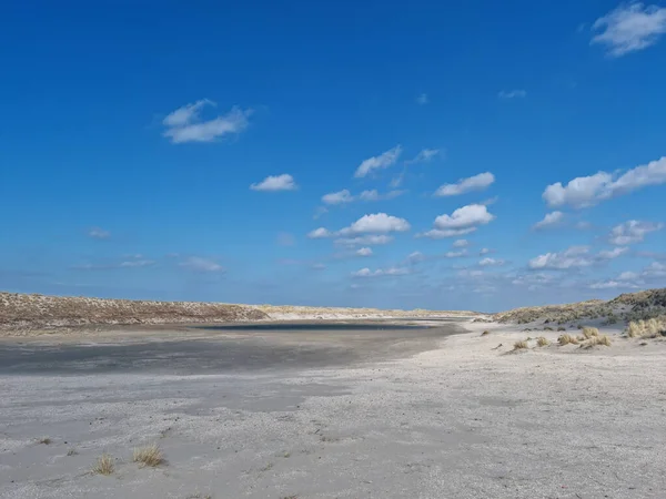 Malebný Záběr Krásné Oblačnosti Přes Pláž Gravenzande Nizozemsko — Stock fotografie