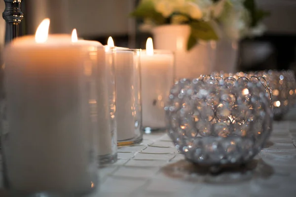 촛불을 클로즈업 — 스톡 사진