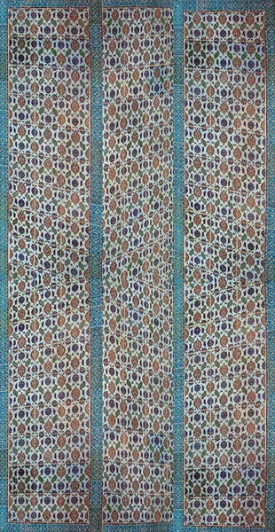Uma Intrincada Obra Mosaico Iznik Para Túmulo Selim Istambul Turquia — Fotografia de Stock