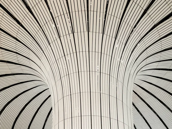 Detalhes Aeroporto Pequim Daxing — Fotografia de Stock