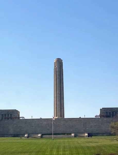 Plan Vertical Musée National Première Guerre Mondiale Monument Commémoratif Sous — Photo