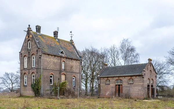Una Vista Panorámica Del Antiguo Edificio Estación Woudenberg Países Bajos —  Fotos de Stock