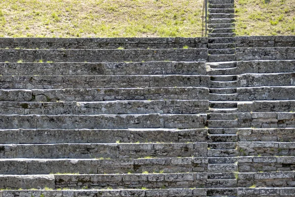 Primer Plano Las Escaleras Teatro Fiesole — Foto de Stock