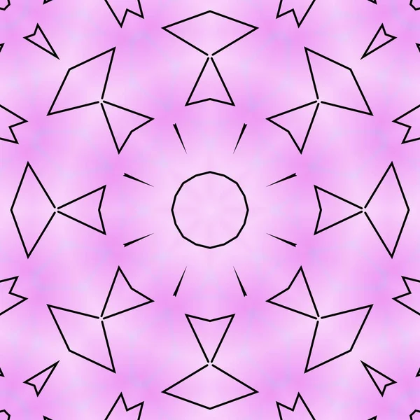 Pinkfarbenes Musterdesign Mit Hilfe Von Grafikdesign — Stockfoto