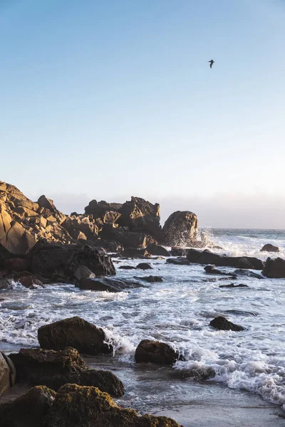 Una Vista Ipnotizzante Pfeiffer Beach Big Sur California — Foto Stock