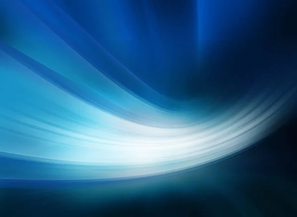 Rendering Graphical Abstract Blue Background White Motion Blur Effect — Stock Photo, Image