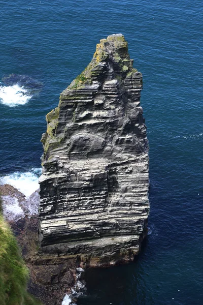Fascinerande Utsikt Över Klipporna Moher Branaunmore Sea Stack — Stockfoto