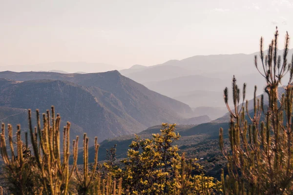 Schöne Aussicht Auf Die Berge Arachova Griechenland — Stockfoto