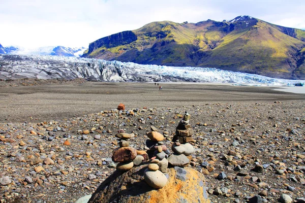 Hvannadalshnjukur Geleira Skaftafell Islândia — Fotografia de Stock