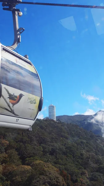 Caracas Venezuela 2020 Cable Car Hotel Humboldt Cerro Avila — 스톡 사진