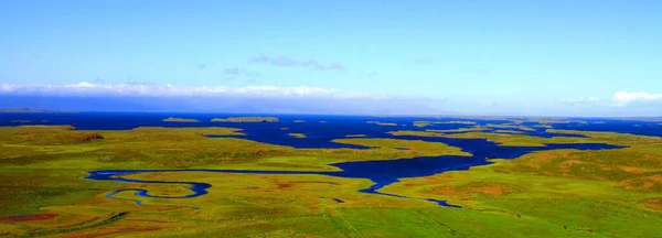 Natura Wokół Wzgórza Helgafell Islandii — Zdjęcie stockowe