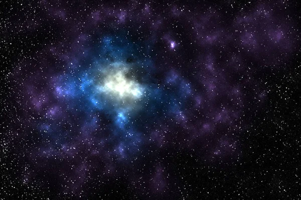 Яскрава Абстрактна Ілюстрація Туманностей Галактик Космічному Просторі Астральне Тло — стокове фото