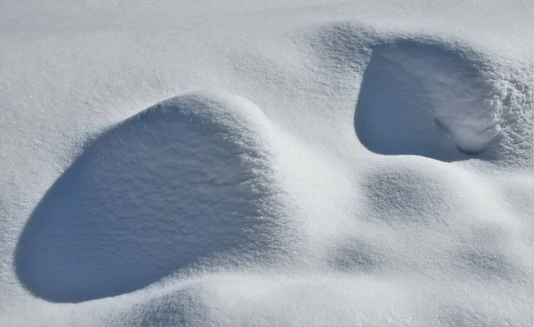 Golpe Nieve Después Una Ventisca —  Fotos de Stock