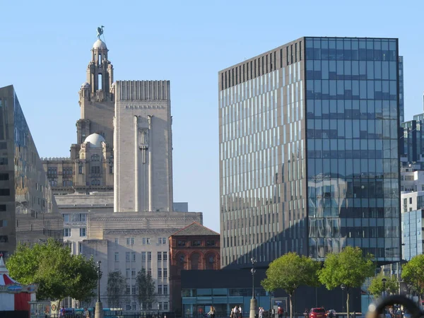 Liverpool Reino Unido Abr 2015 Algunos Lugares Liverpool Interés — Foto de Stock