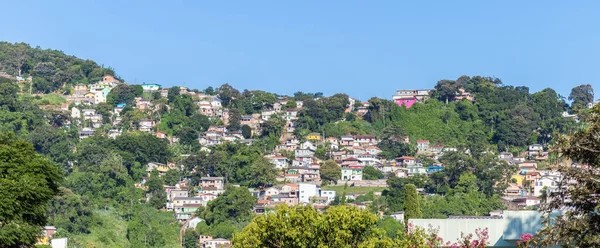 Una Hermosa Vista Del Paisaje Urbano Florianopolis Brasil Día Soleado —  Fotos de Stock