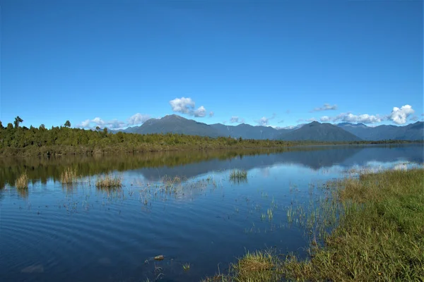 Pohled Rezervaci Hokitika Hledící Jih — Stock fotografie