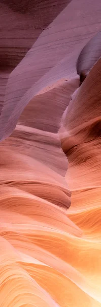 Vertical Shot Abstract Background Antelope Canyon Arizona Page Usa — Stock Photo, Image