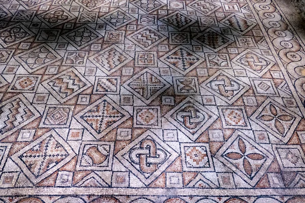 Tiro Ângulo Alto Casa Tapetes Pedra Ravenna Itália — Fotografia de Stock