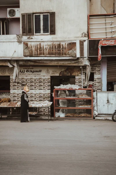 Cairo Egipto 2019 Vendedores Ambulantes Egipto Con Personas — Foto de Stock