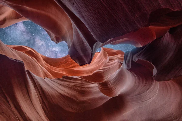 Antelope Canyon Page Αριζόνα Αμερική Ηπα — Φωτογραφία Αρχείου