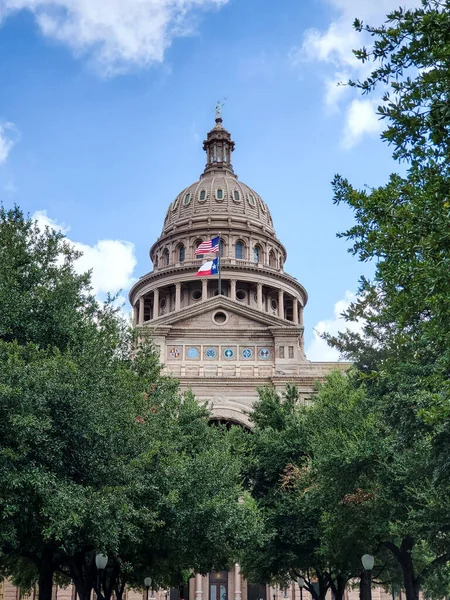 텍사스 오스틴 시내에 텍사스 국회의사당 텍사스 — 스톡 사진