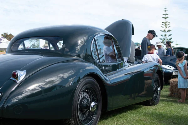 Auckland Nueva Zelanda 2021 Vista Del Coche Deportivo Clásico Jaguar — Foto de Stock