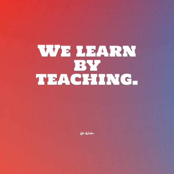 Латинська Мудрість Цитата Вчимо Навчаючи — стокове фото