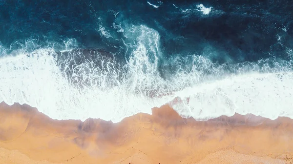 Stunaerial View Waves Beaches Sunset Great Ocean Road Australië — Stockfoto