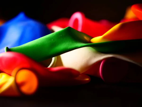 Close Balões Coloridos — Fotografia de Stock